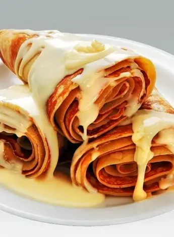 Блины со сгущенкой