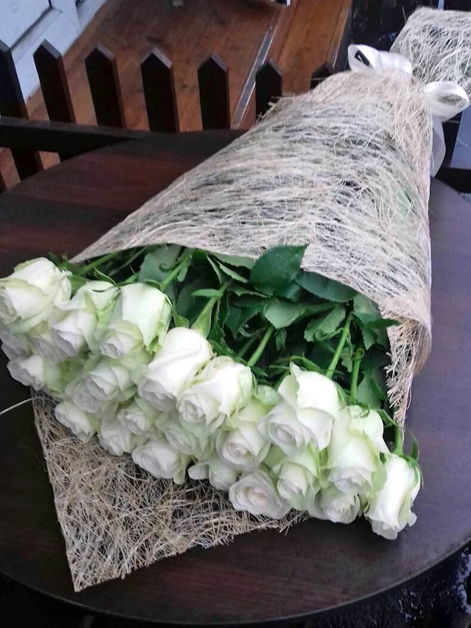 Букет длинных роз