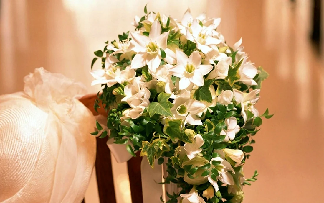 Букет невесты из флердоранжа