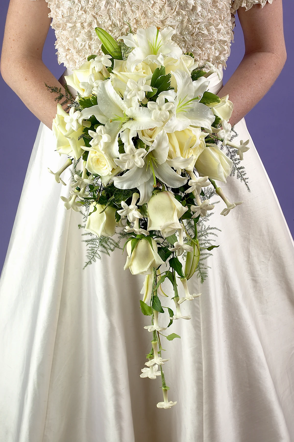 Букет невесты лилии Каскад