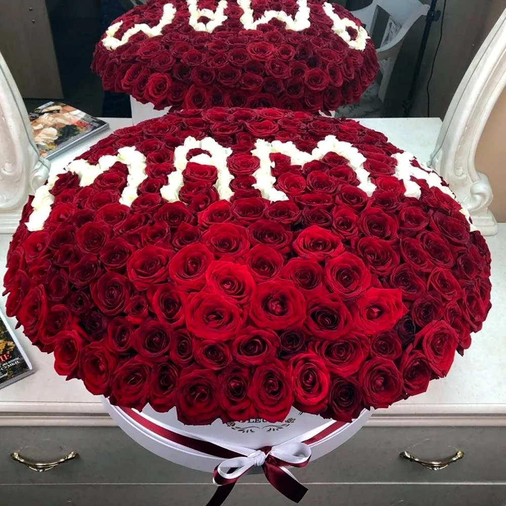 Букет роз для мамы