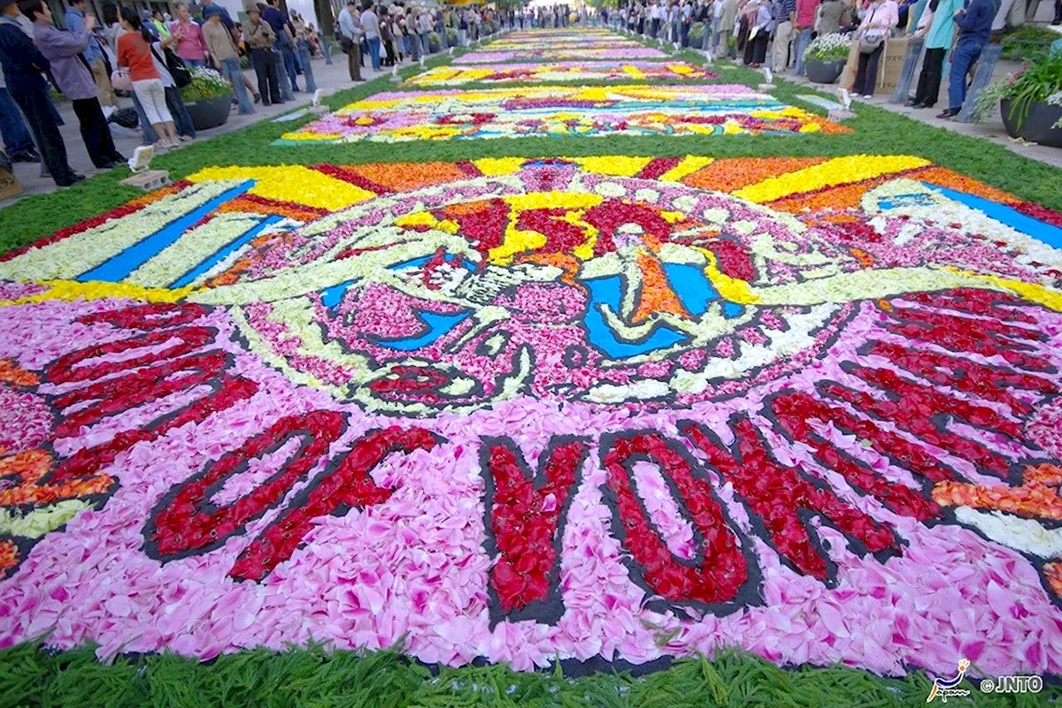 Фестиваль цветов Япония в апреле