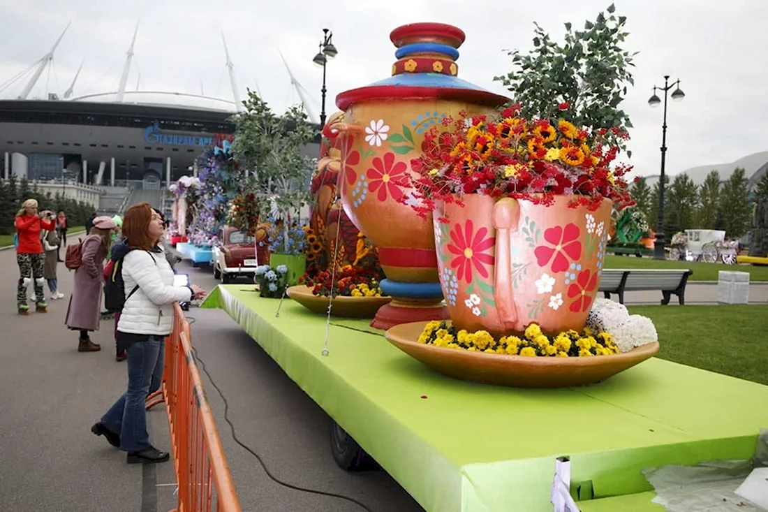 Фестиваль цветов в Питере 2021
