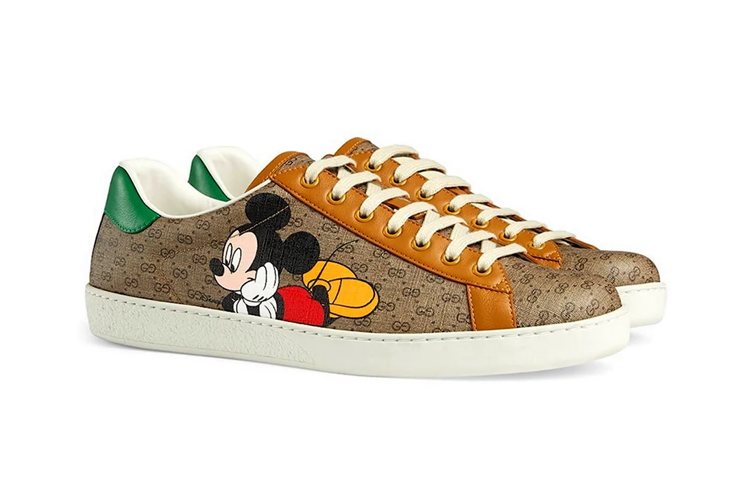 Gucci Mickey Mouse кроссовки