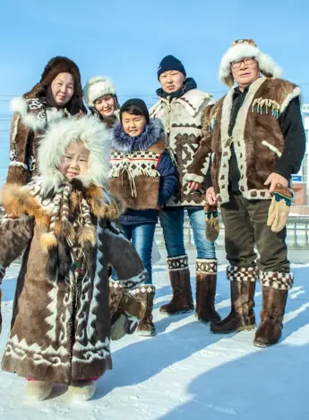 Якутский национальный костюм якуты