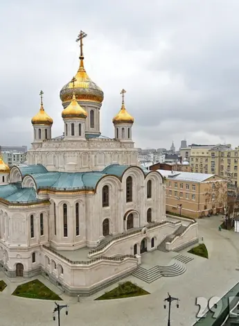 Храм Сретенского монастыря в Москве