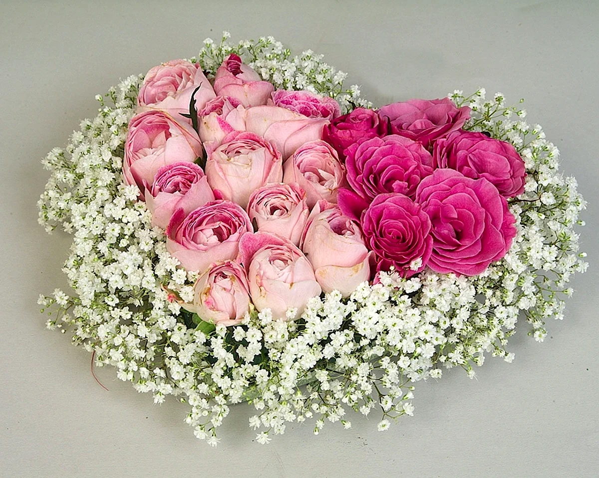 Красивые букеты из роз