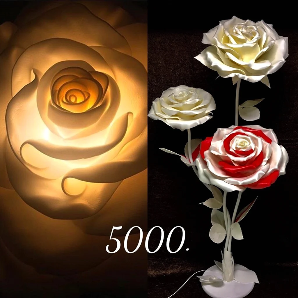 Лампа роза ростовая роза