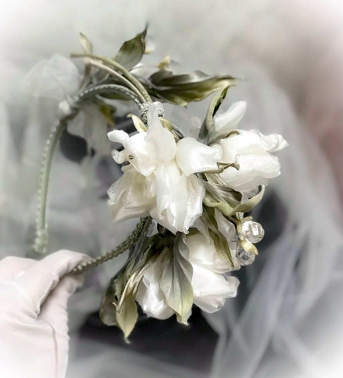 Лилия Марченко цветы из шелка