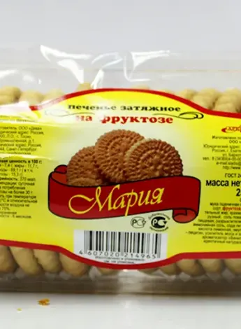 Несдобное печенье Мария