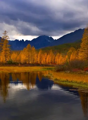 Осенние пейзажи Сибири