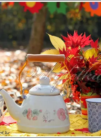 Осенний декор чаепития