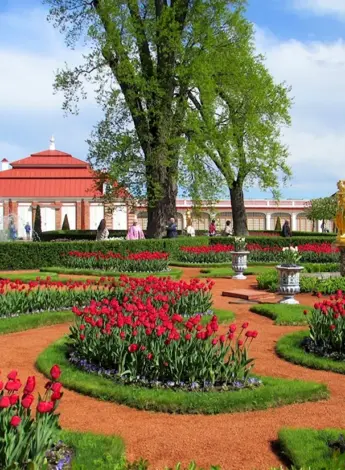 Партерный парк Петергоф