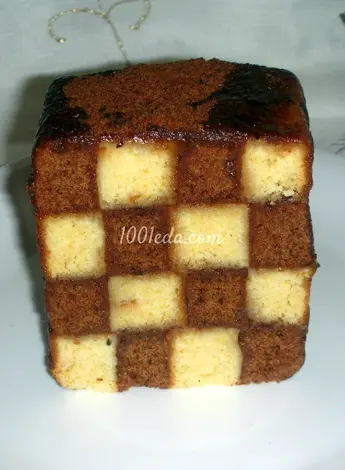 Пирожное шахматное