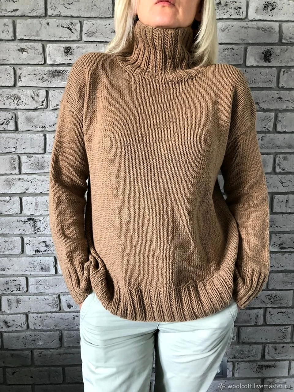 Пуловер из мериноса