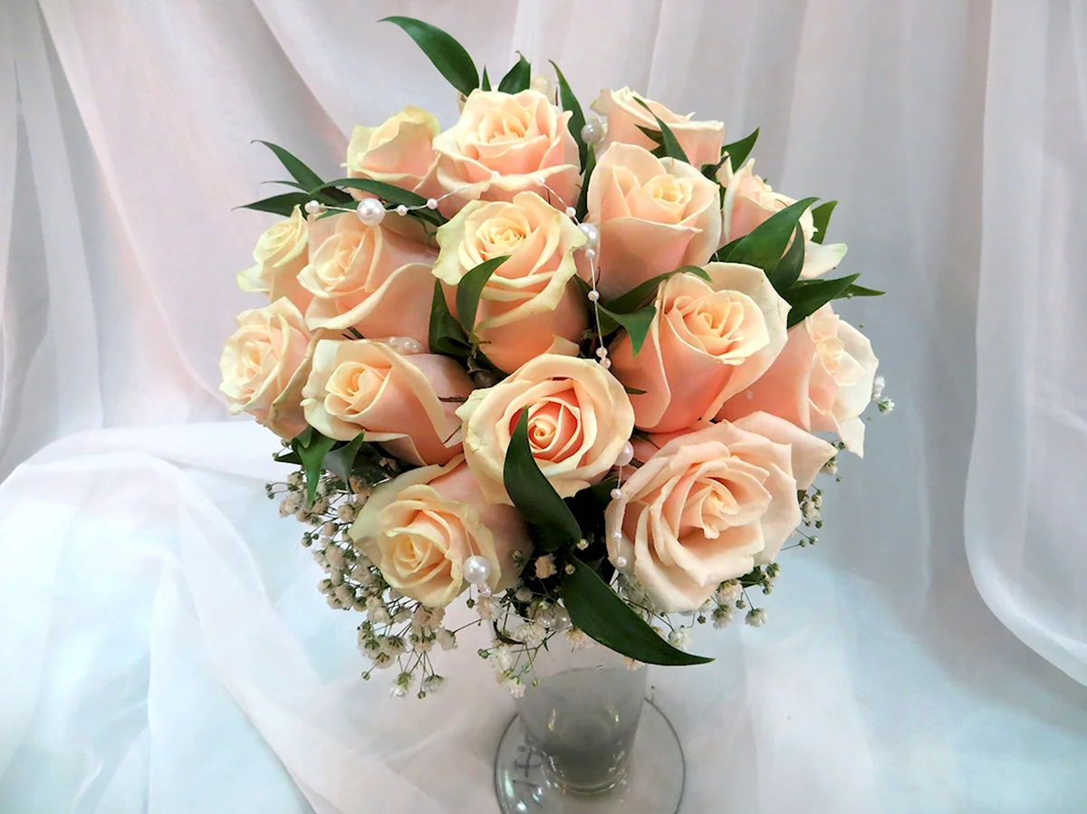 Роза Талея букет невесты