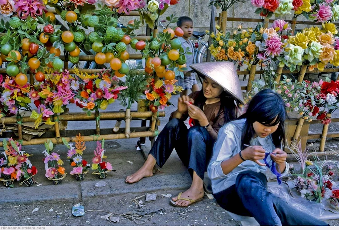 Рынок цветы Вьетнама