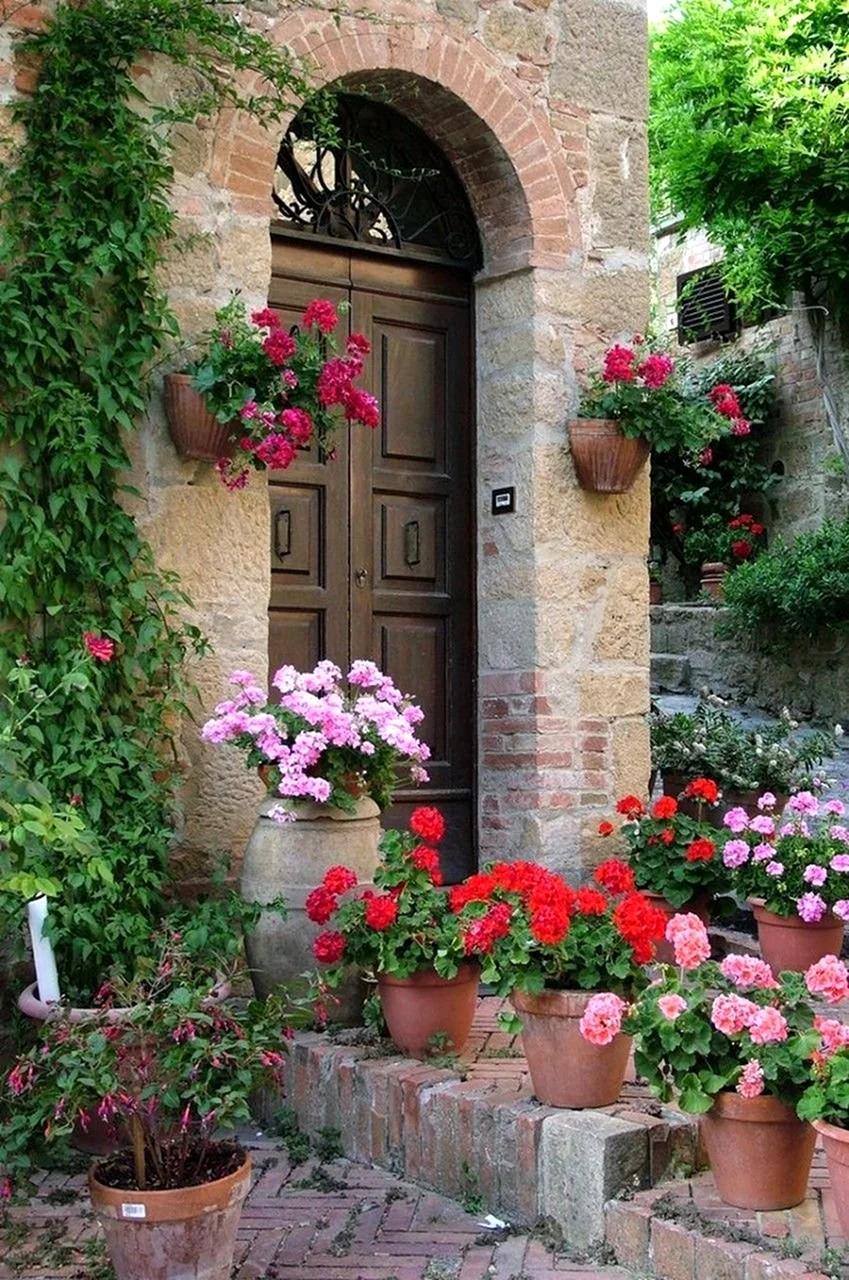Сад в стиле Тоскана