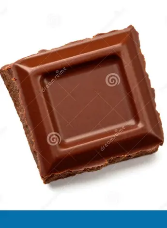 Шоколад квадратиками