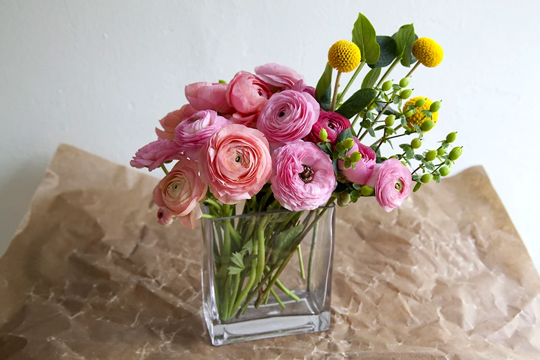 Срезанные цветы которые долго стоят в вазе
