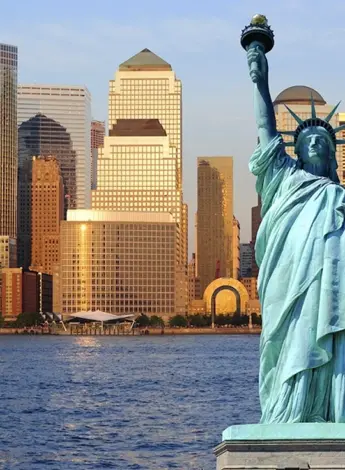 США Нью-Йорк статуя свободы