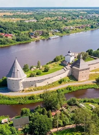 Староладожская крепость Волхов