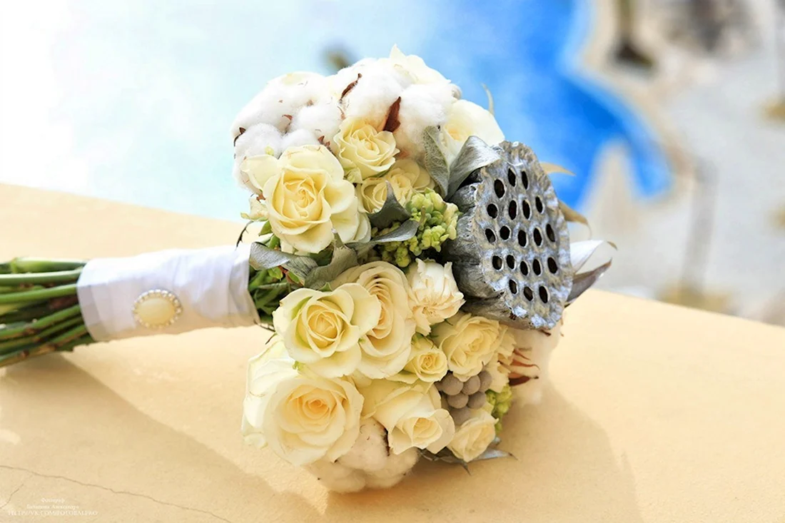 Свадебный букет флорист