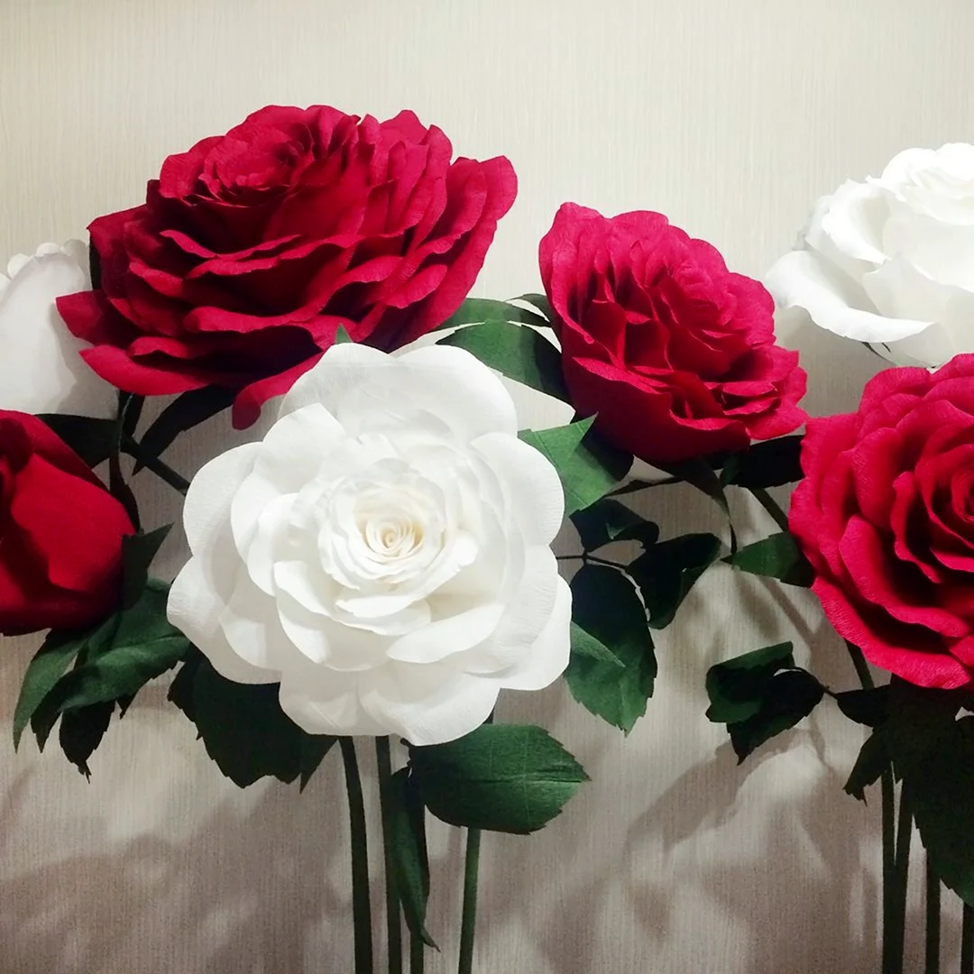 Цветы из изолона розы