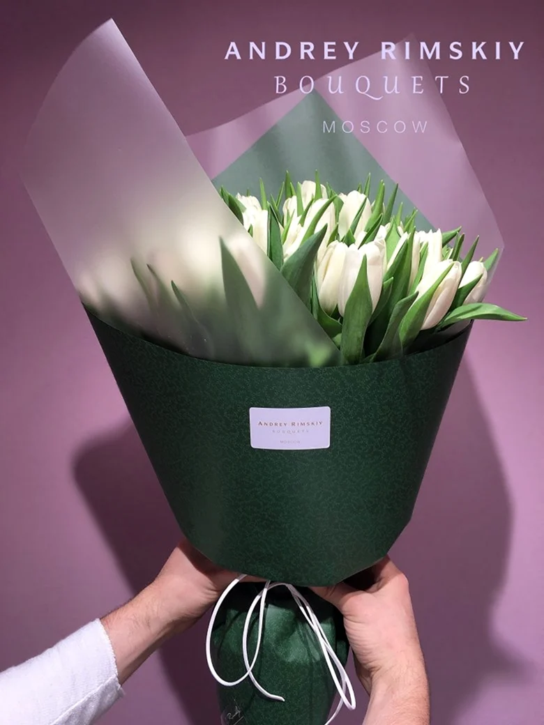Упаковка тюльпанов