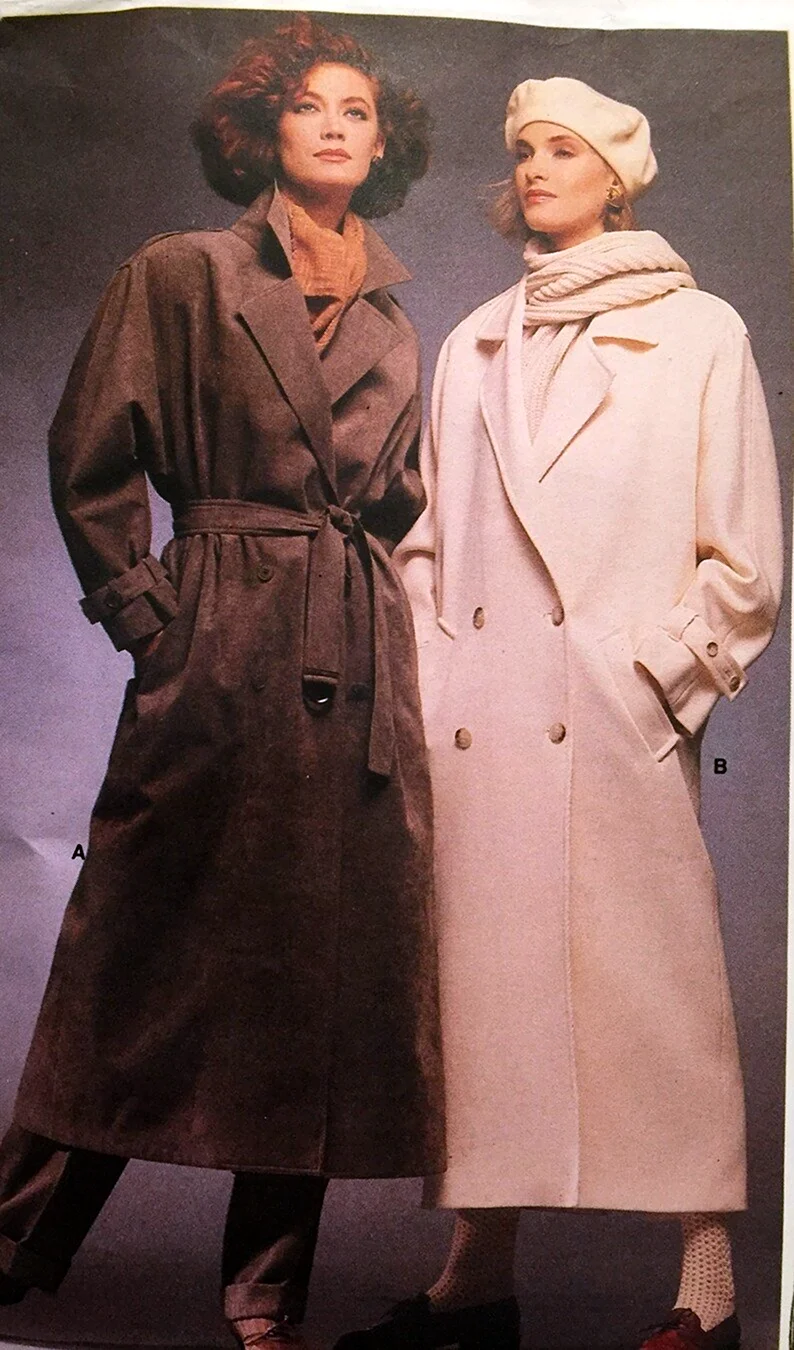 Vogue 1980s тренч