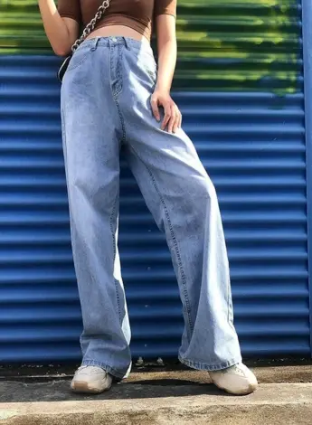 Wide Leg джинсы Корея 2020