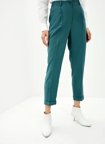 Zarina зелёные брюки Зарина