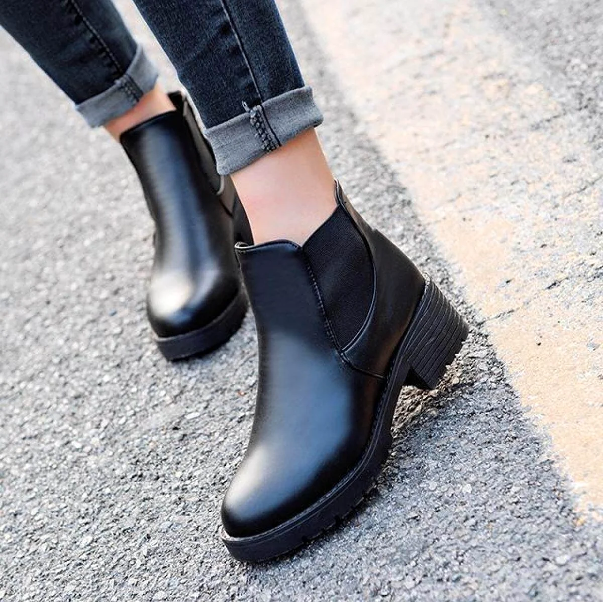 Женские ботинки Челси tendance Ankle Boots