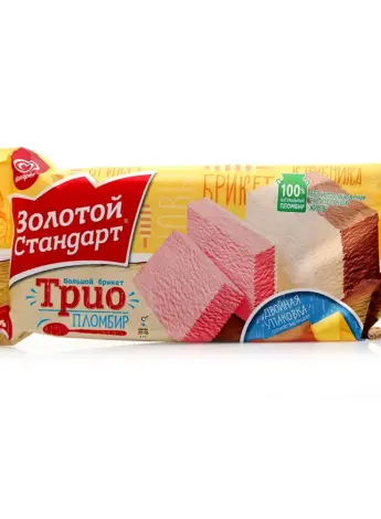 Золотой стандарт трио пломбир