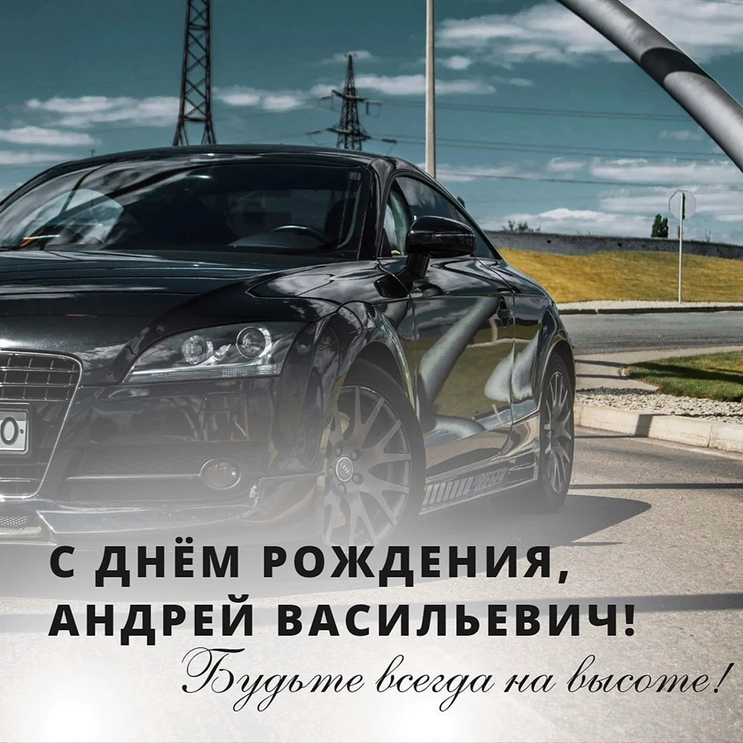 Андрей Васильевич с днем рождения