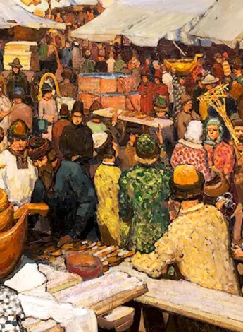 Аполлинария Васнецова торговля в древней Руси