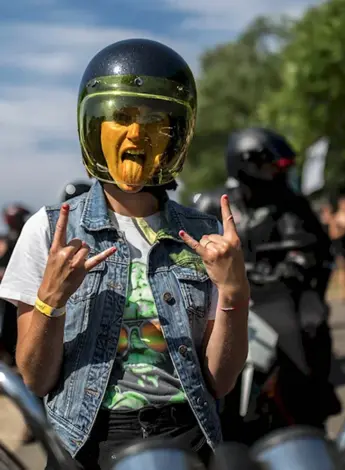 Байкерский фестиваль