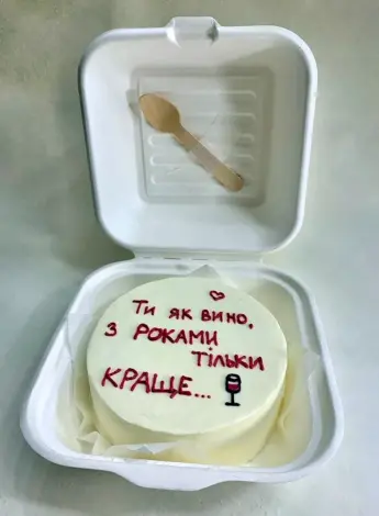Бенто тортик для подруги