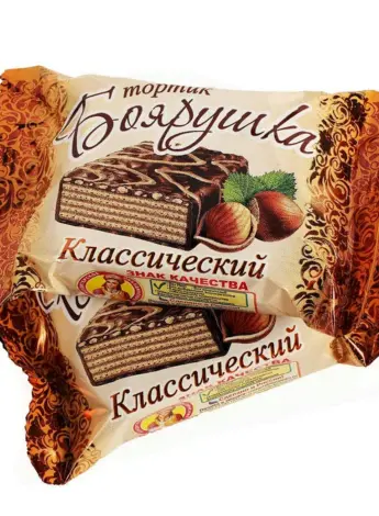 Боярушка вафельный тортик 38г