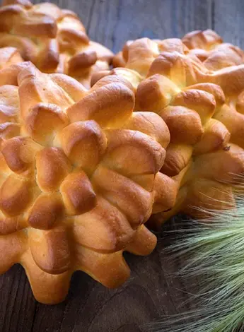 Булочки шишки