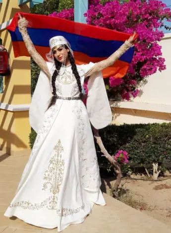 Чахчур азербайджанский национальный костюм