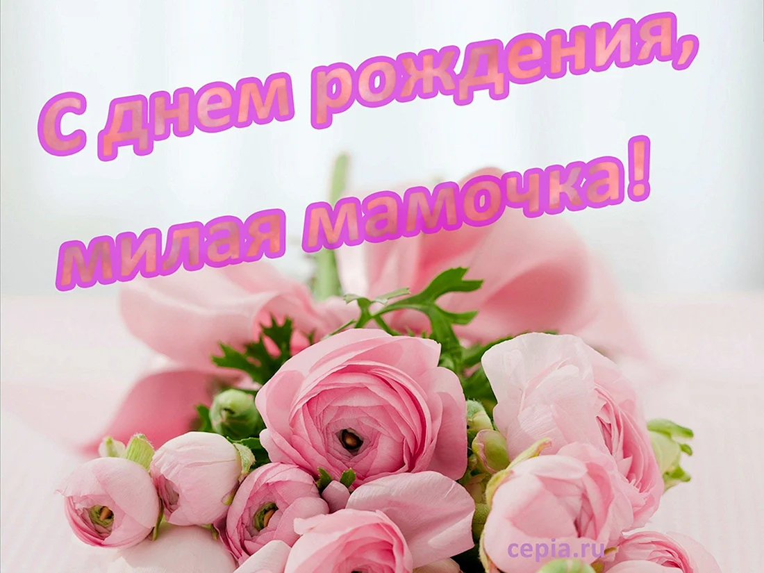 День рождения мамы