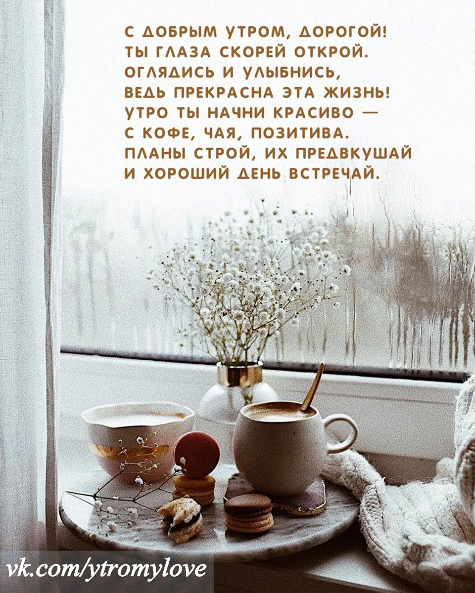 Доброе дождливое утро