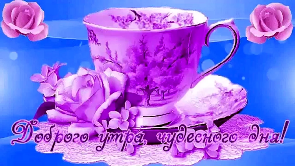 Доброе утро чудесного дня