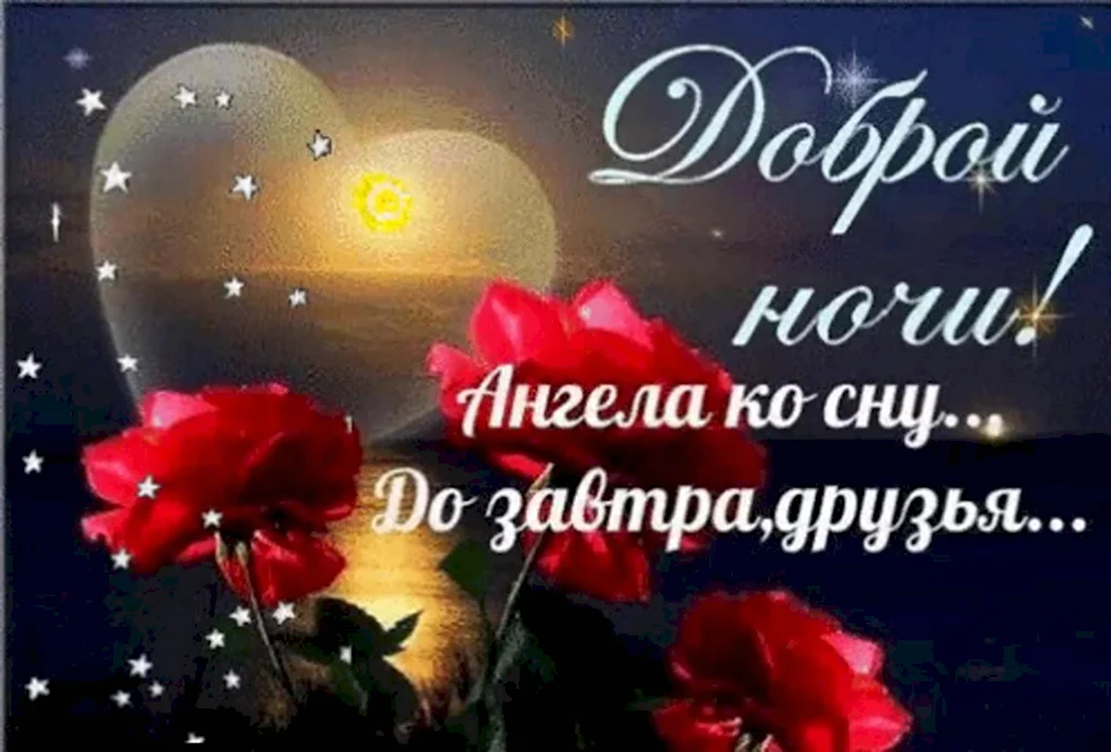 Доброго вечера и спокойной ночи