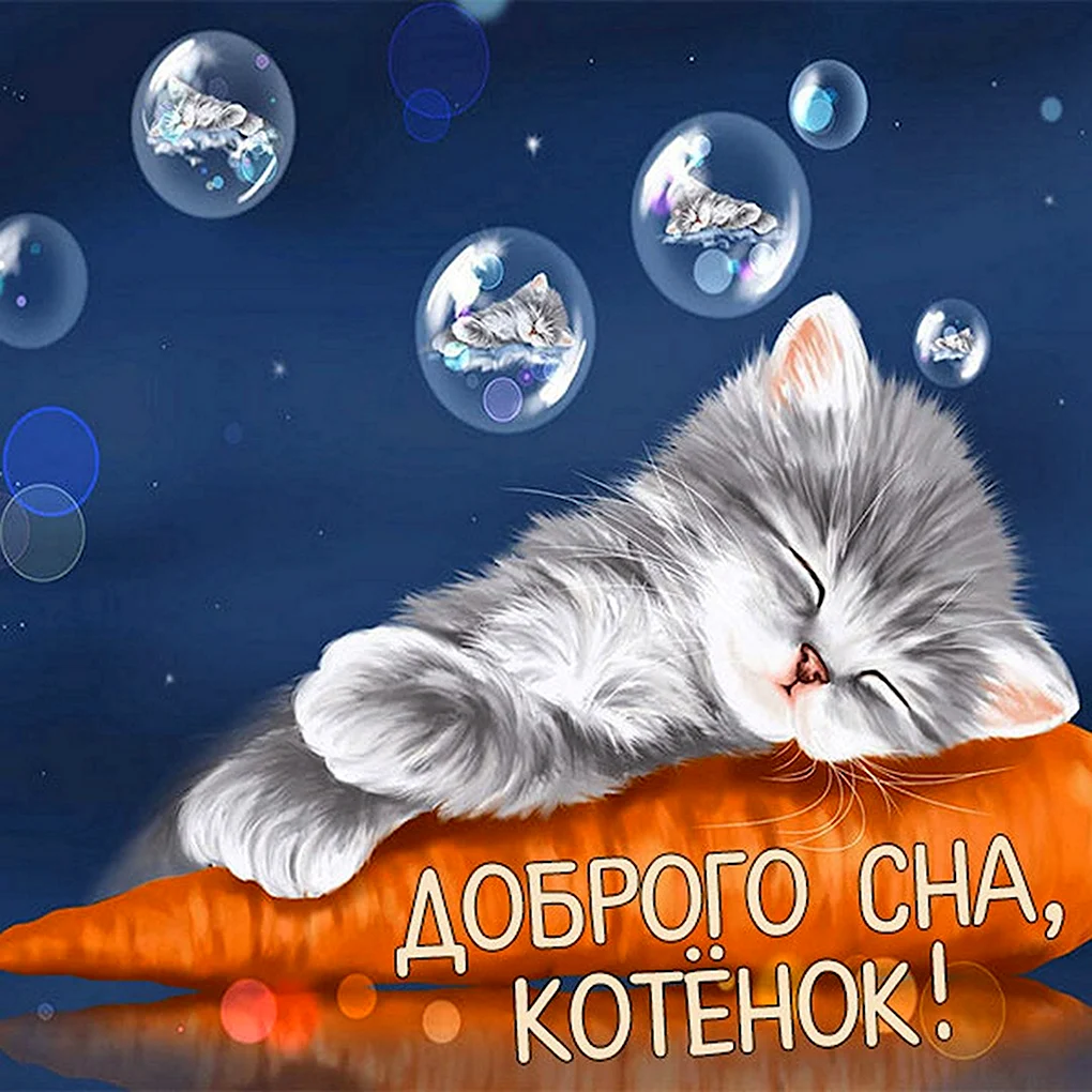 Доброй ночи сладких снов