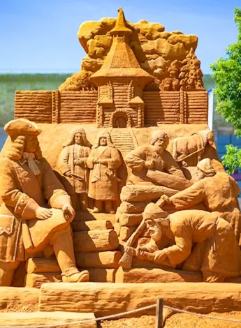 Фестиваль песчаных скульптур Челябинск