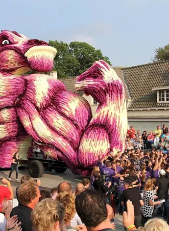 Фестиваль цветов Bloemencorso в Голландии