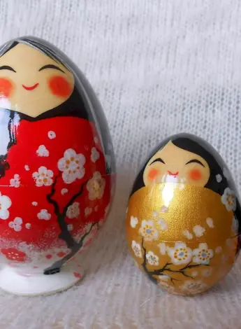 Японские пасхальные яйца