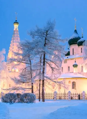 Ярославль зима храм